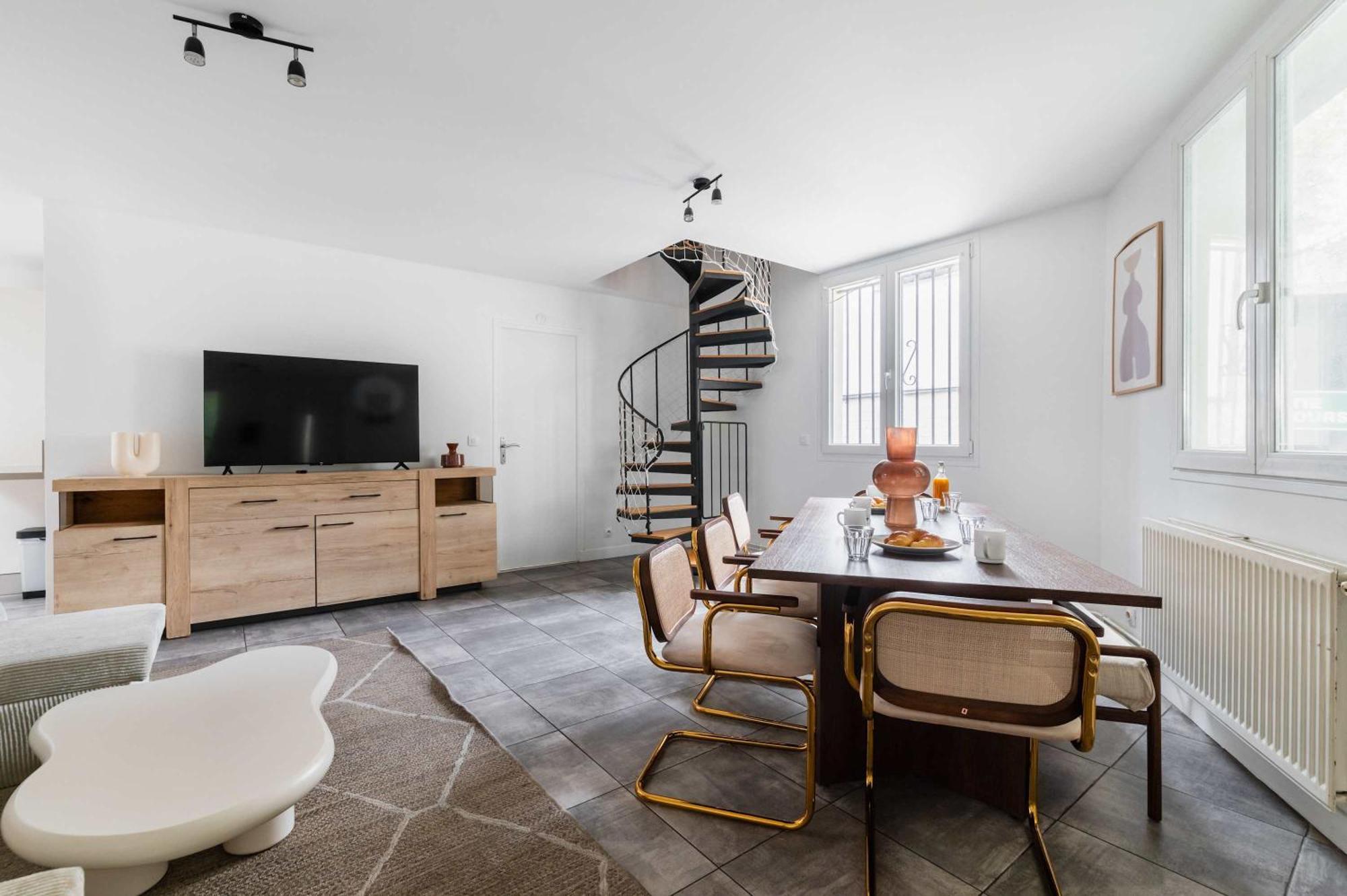 Paris Pour 8 Personnes - Flat-guest Villa