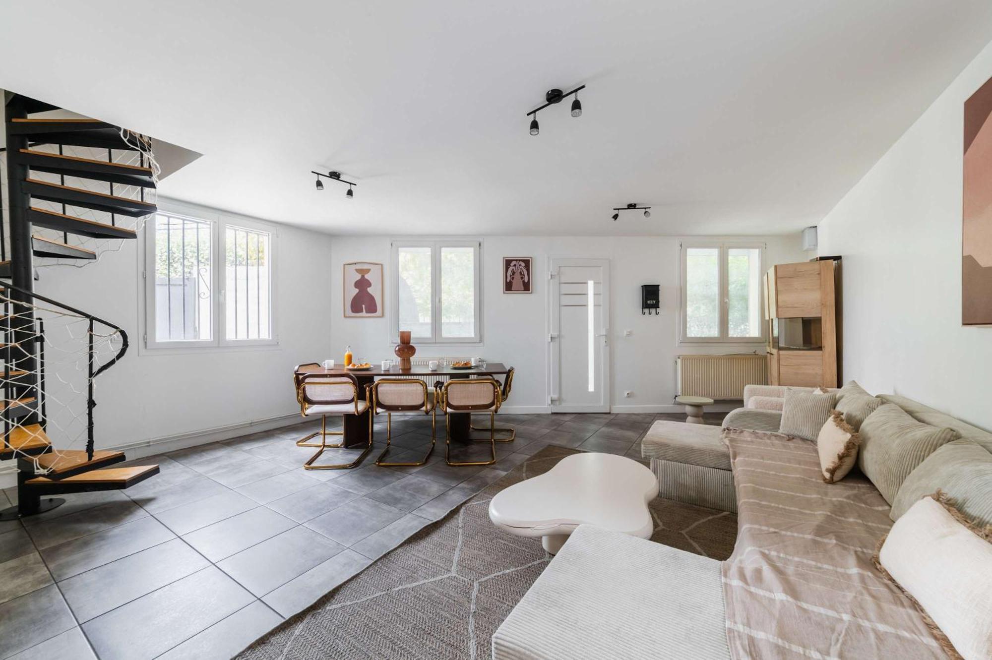 Villa Paris Pour 8 Personnes - Flat-guest